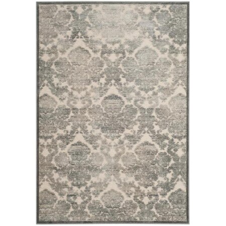 Safavieh 4 ft. x 5 ft.-7 in. Paradise Power Loomed Small Rectangle Area Rug Cream & Slate Blue PAR307-7140-4